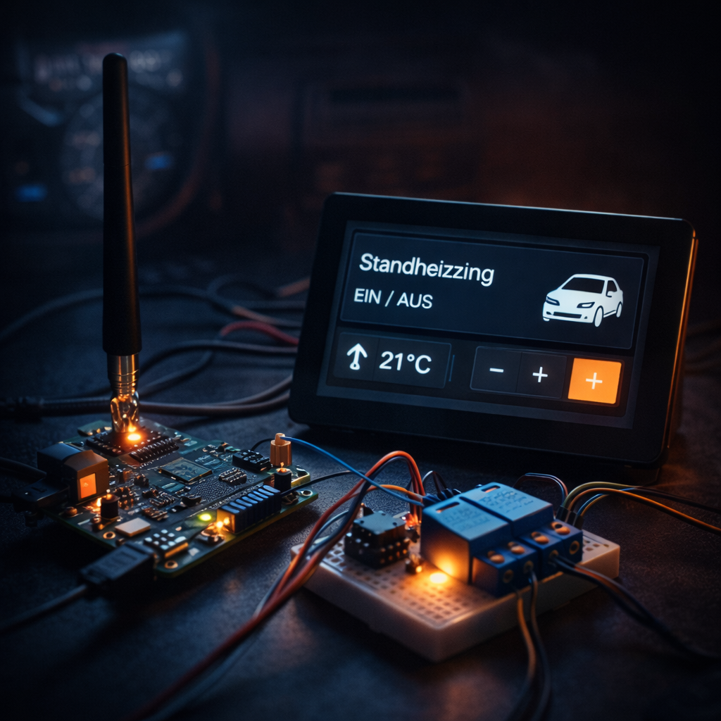 LoraWan Webasto Car Heater Controller